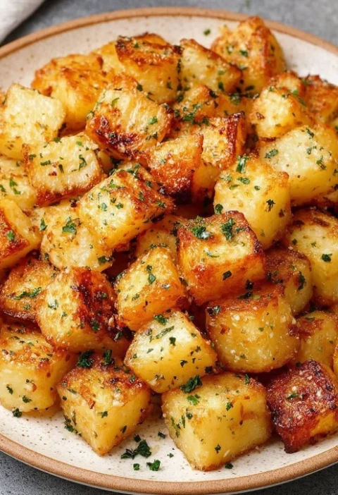 Oven Baked Butter Roasted Potatoes