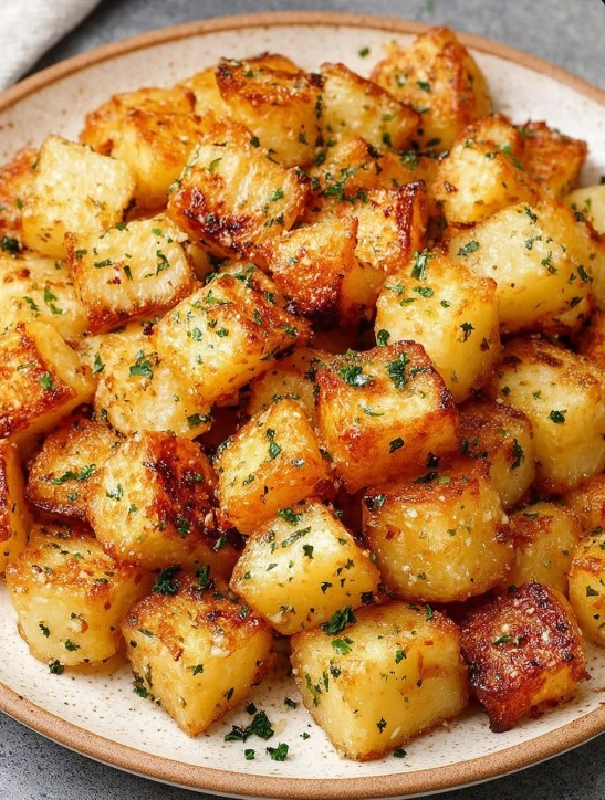 Oven Baked Butter Roasted Potatoes