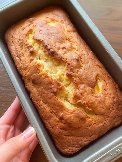 Peaches Cream Cheese Loaf