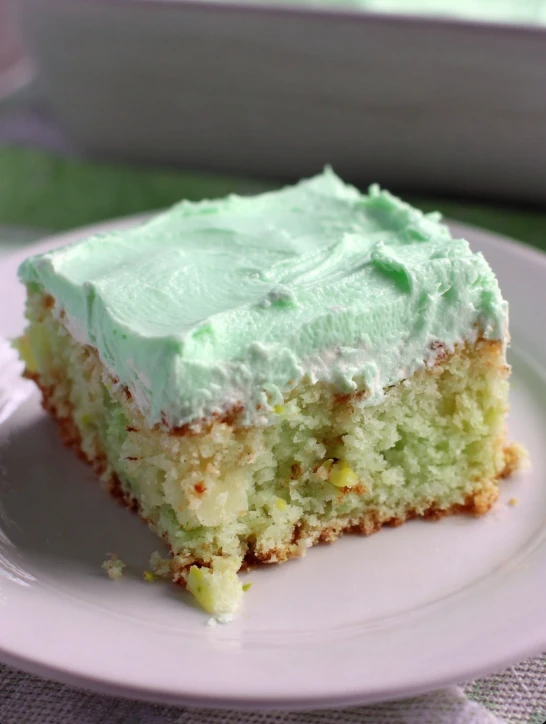 Pistachio Pineapple Cake