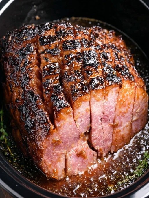 Slow Cooker 3-Ingredient Cola Ham