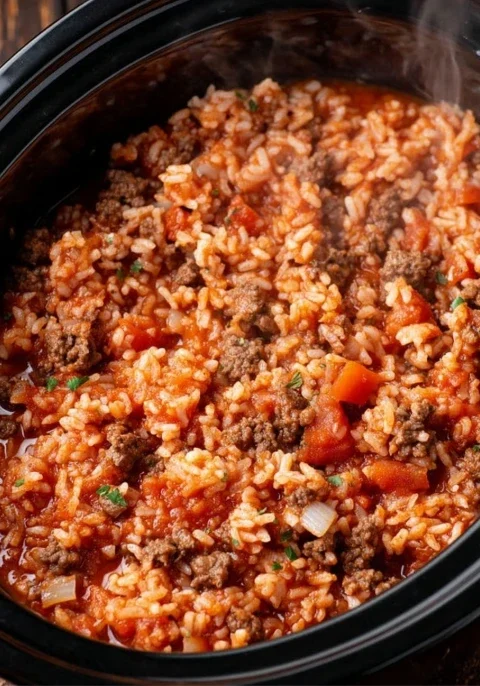 Slow Cooker 4ingredient Texas Hash