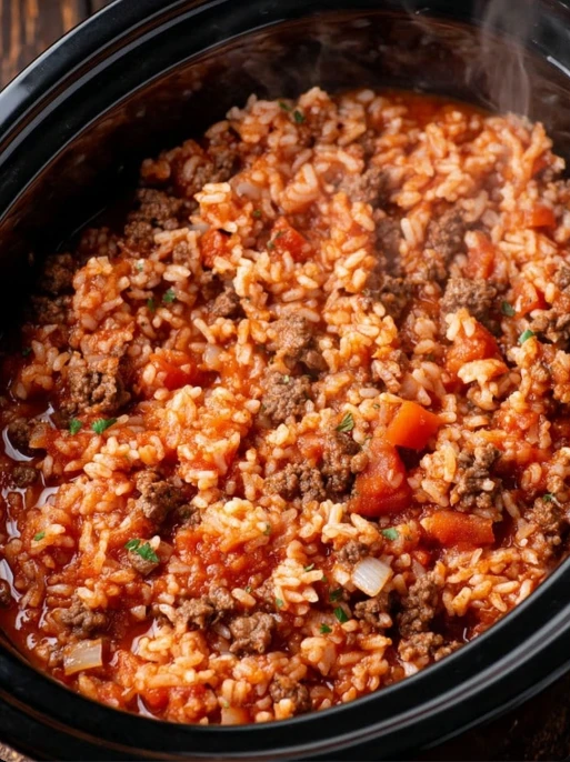 Slow Cooker 4ingredient Texas Hash