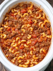 Slow Cooker 4-Ingredient Slumgullion