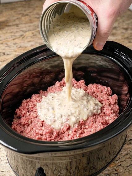 Slow Cooker Amish Yumasetti Casserole