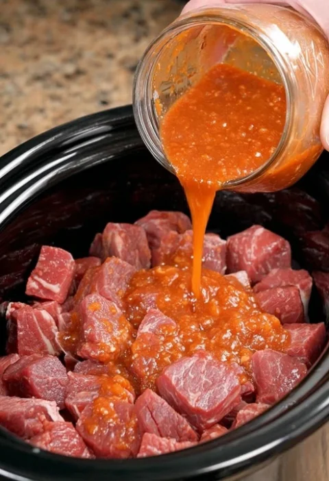 Slow Cooker Amishstyle French Beef Noodles