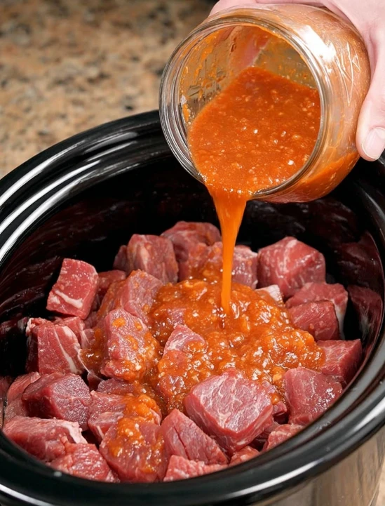 Slow Cooker Amishstyle French Beef Noodles