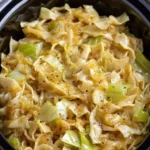 Slow Cooker 4-Ingredient Amish Meatball Noodles