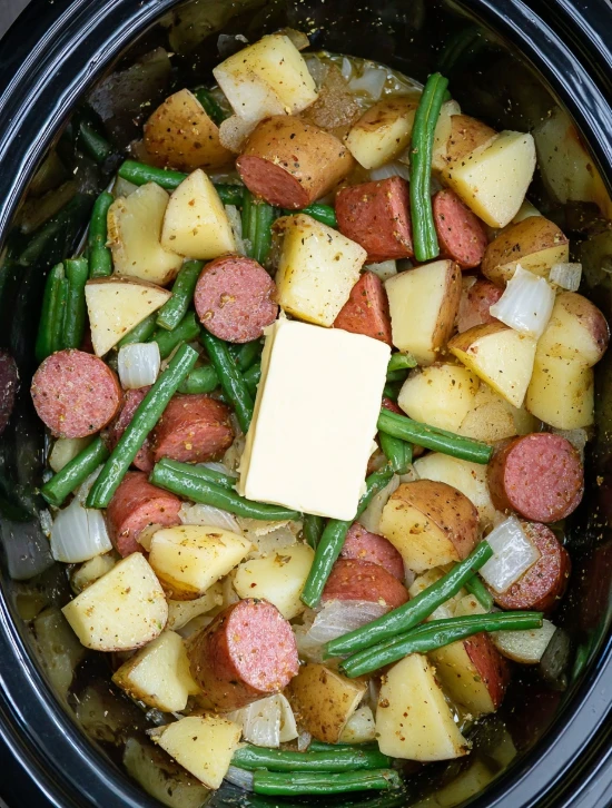 Slow Cooker Swamp Potatoes