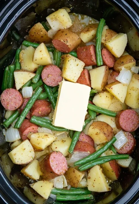 Slow Cooker Swamp Potatoes