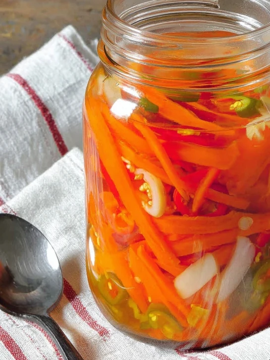 Spicy Southern Pickled Carrots