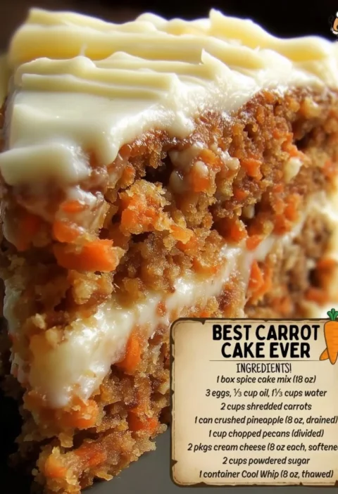 carrot cake recipe