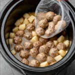 Slow Cooker Garlic Butter Beef Bites with Potatoes – Dinner Ideas For All | Meals for Everyone
