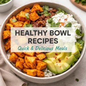 Sweet Potato Taco Bowl: 1 Amazing Dinner for Busy Families