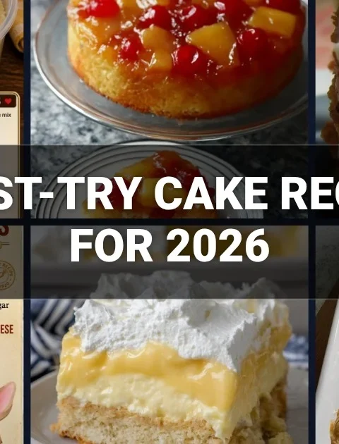 6 must-try cake recipes