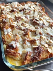 Almond Croissant Breakfast Bake