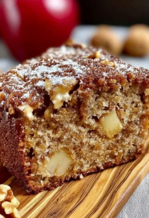 Apple Walnut Cake