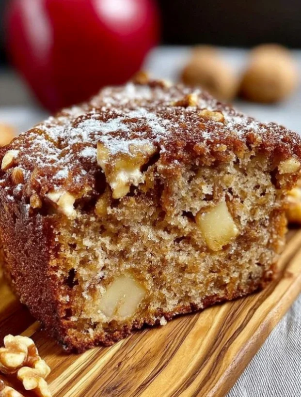 Apple Walnut Cake