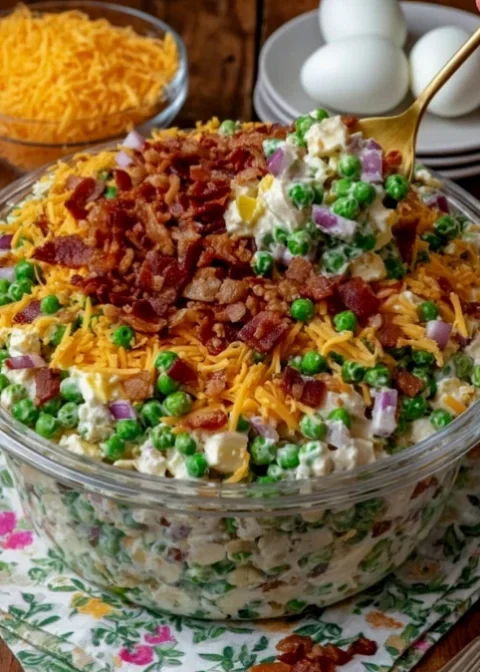 Bacon Pea Salad