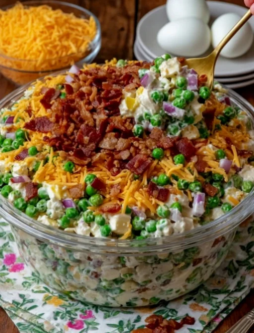 Bacon Pea Salad