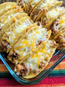 Baked Cream Cheese Chicken Tacos