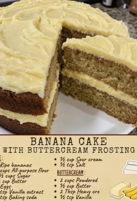 Banana Layer Cake