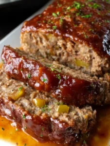 BBQ Glazed Meatloaf