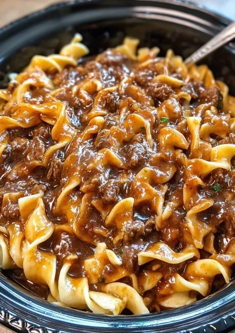Beef and Noodles