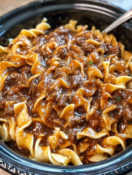Beef and Noodles