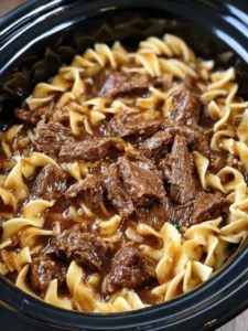 Beef and Noodles