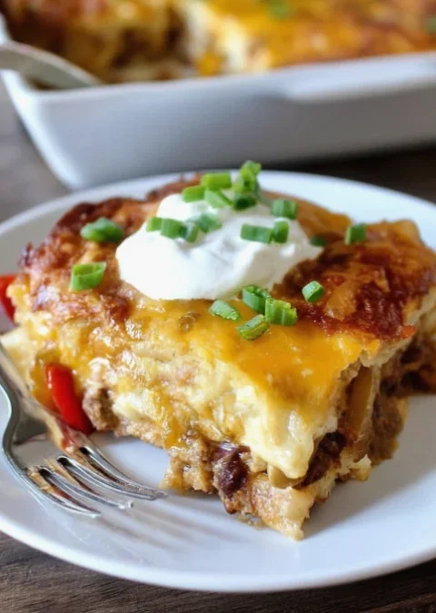 Beef Dorito Casserole