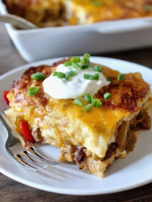 Beef Dorito Casserole