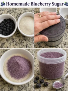 Blueberry Sugar Recipe Homemade