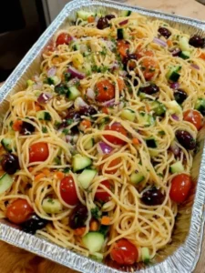 California Spaghetti Salad Recipe