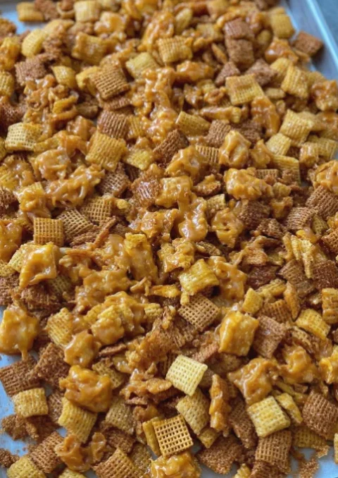 Caramel Corn Snack Mix