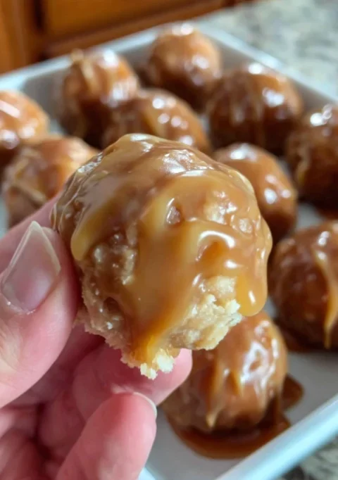 Caramel Nut Balls