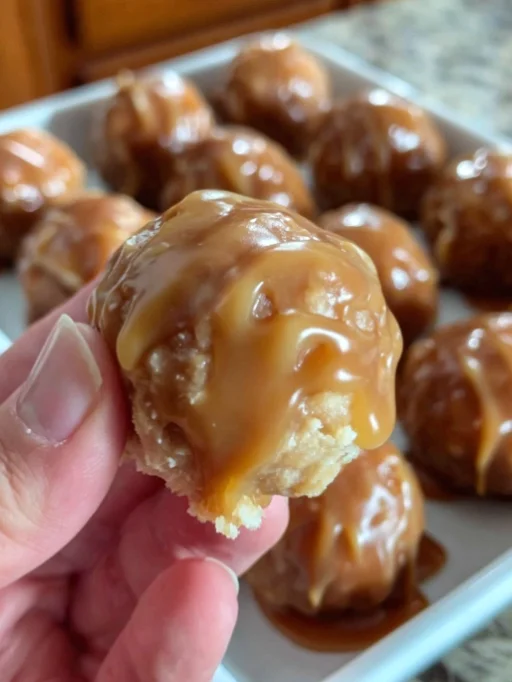 Caramel Nut Balls