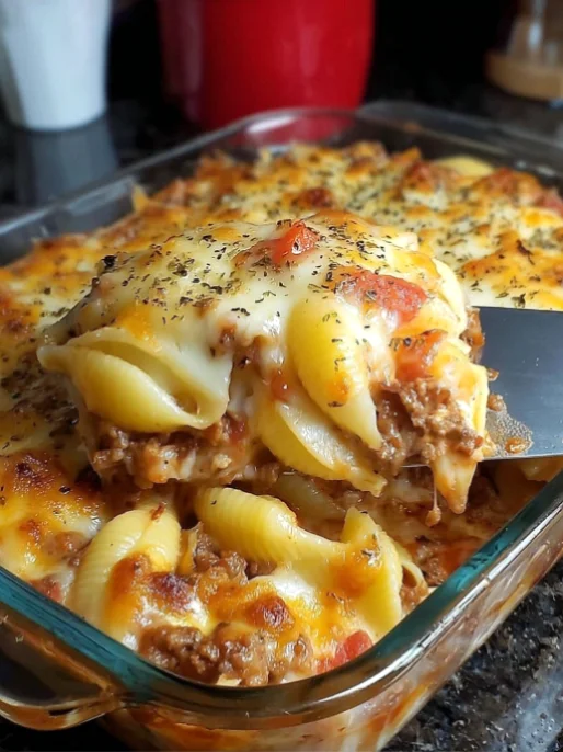Cheesy Beef and Potato Casserole