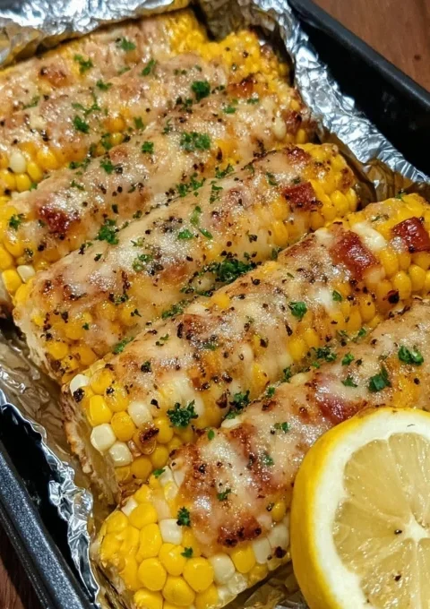 Cheesy Corn on the Cob