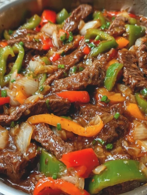 Chinesisches Pfeffersteak