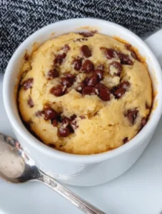 Chocolate Chip Mug Cake
