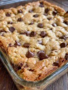 Chocolate Chip Pan Chewies