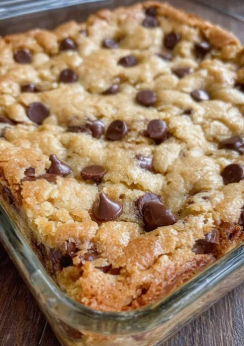 Chocolate Chip Pan Chewies