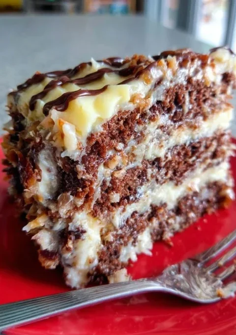 Chocolate Coconut Cake