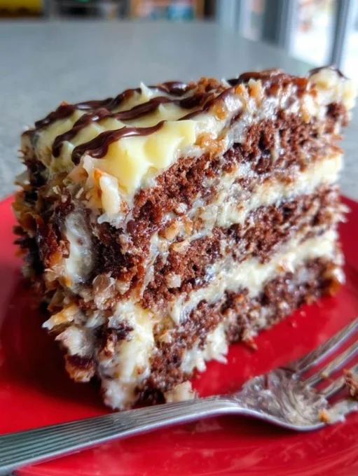 Chocolate Coconut Cake