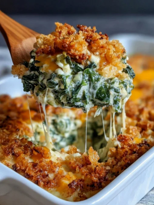 Creamed Spinach Casserole
