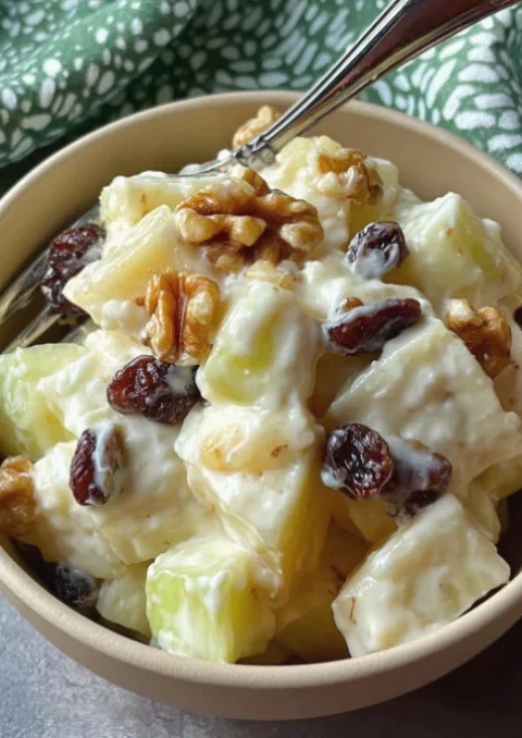 Creamy Crunchy Apple Salad