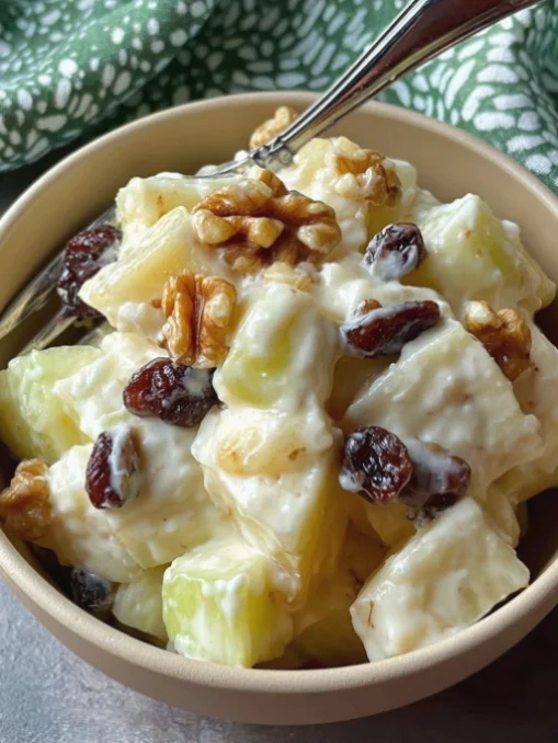 Creamy Crunchy Apple Salad