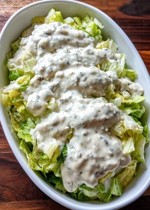 Creamy Lettuce Salad