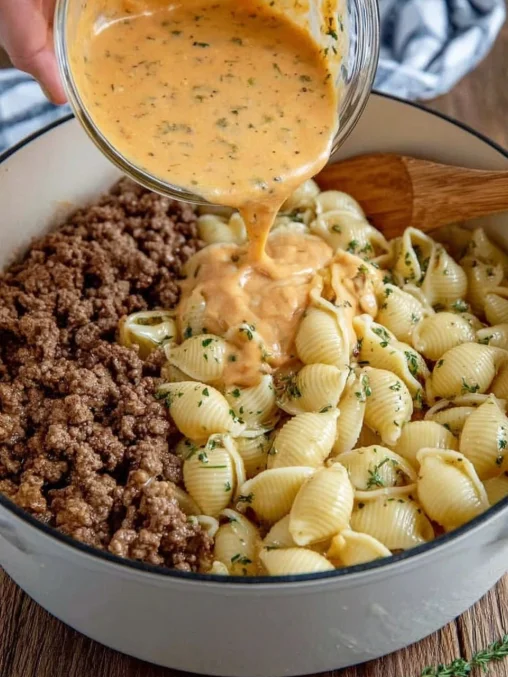 Creamy One-Pot Pasta with Beef